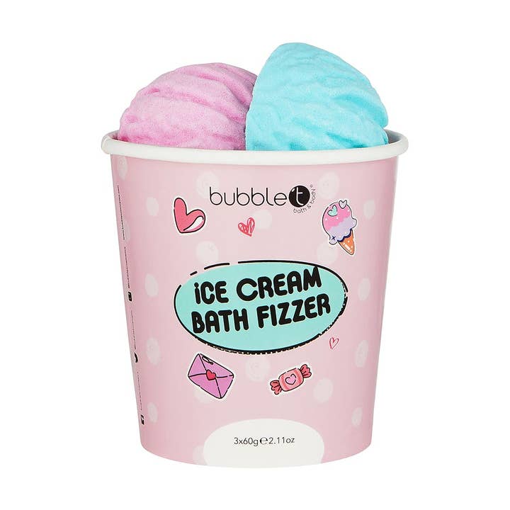 Bubble T Cosmetics - Wholesale Bath & Body Set - Bath & Shower Sundae Gift Set - Cartoon Edition