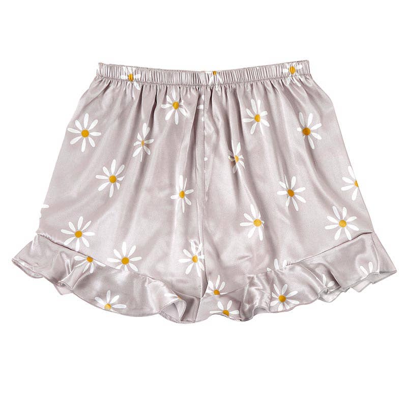 Bella Sleep + Spa - Wholesale Sleepwear Set - Women's - Cami + Ruffled Short - Daisy1