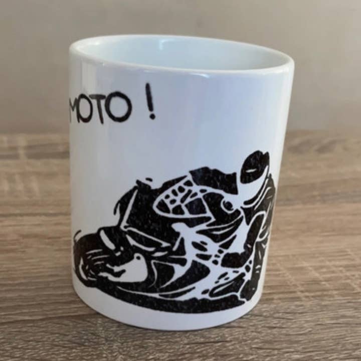 Caneca para fãs de motocicletas por atacado de Les Créas de Malou
