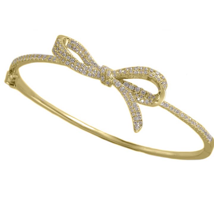 Guld & kristall rosett armband för wholesale av My Best Kept Jewelry