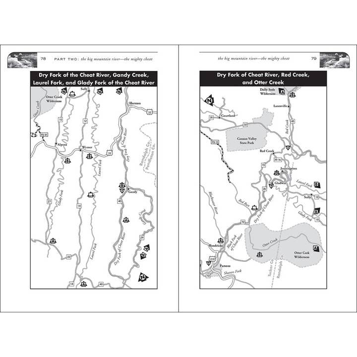 AdventureKEEN - Wholesale Nature & Outdoors Book - Canoeing & Kayaking West Virginia 5e2