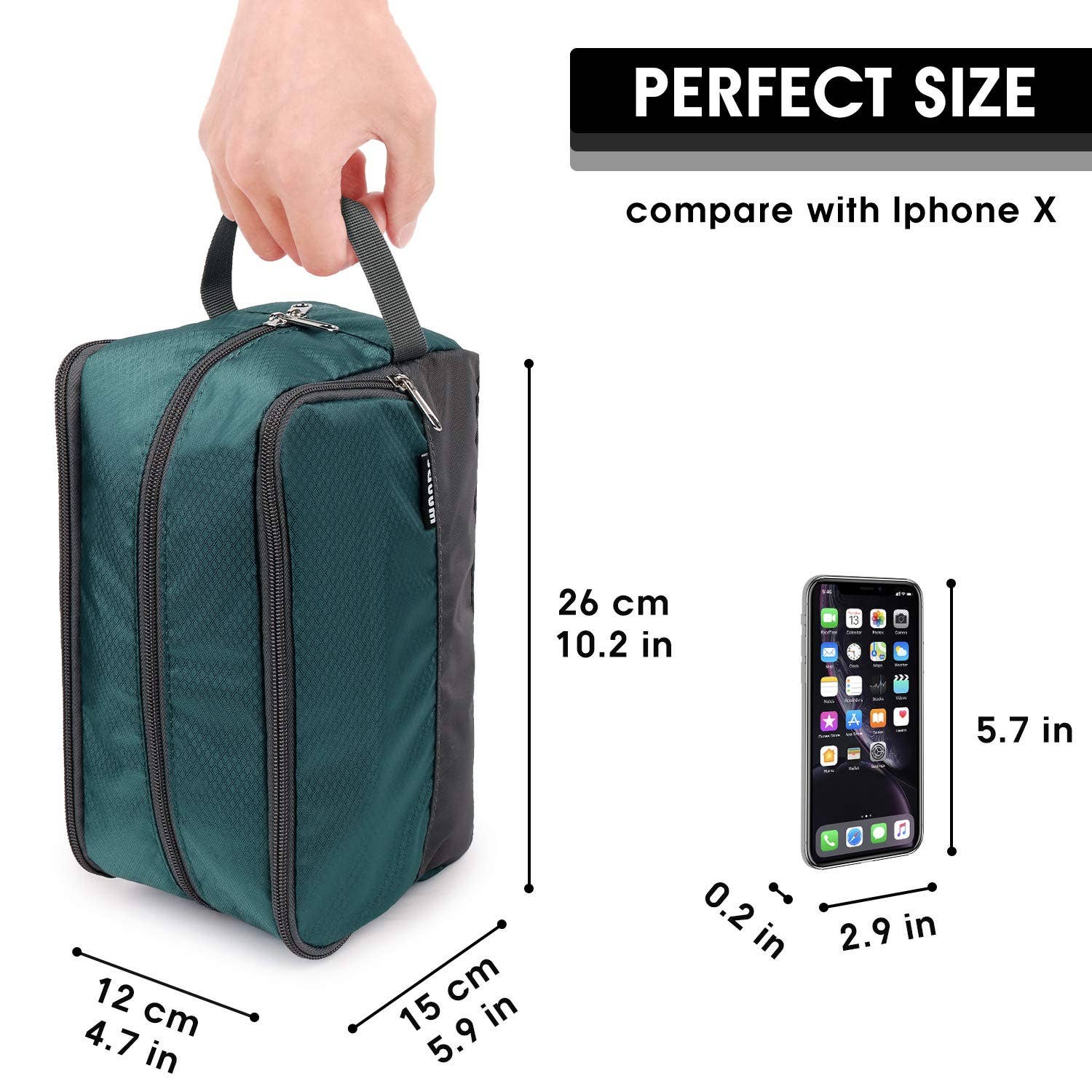 wandf - Wholesale Toiletry Bag - Unisex - Toiletry Bag Hanging Dopp Kit Water Resistant Shaving Bag18