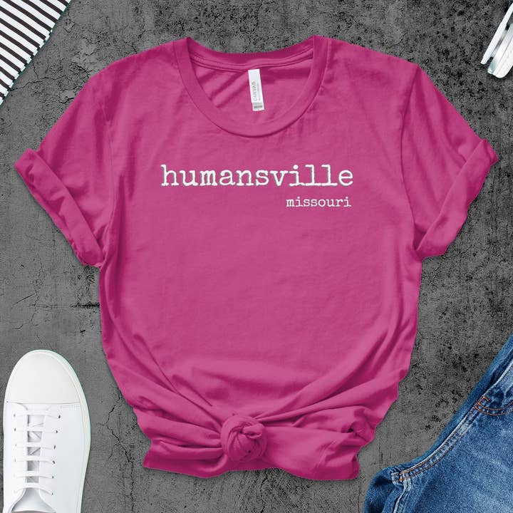 humansville missouri, weirdest city names for wholesale by Howlydog Studios