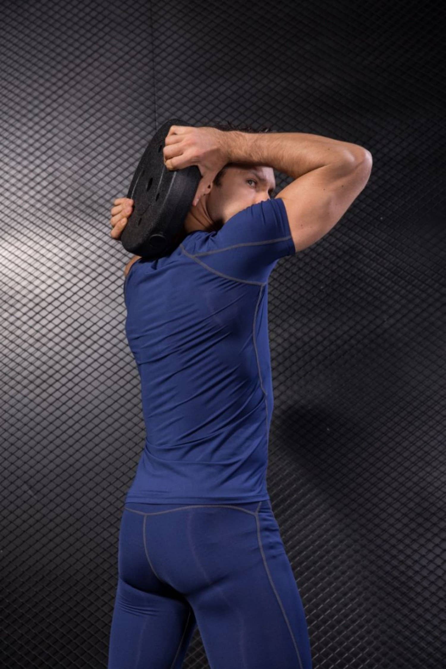 Active by Anna-Kaci - Wholesale Athletic Top - Men's - Men's Compression Short Sleeve Athletic T-Shirt8