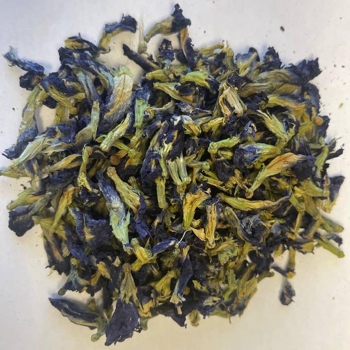 Organic Way LLC - Wholesale Loose Tea - Blue Butterfly Pea Flowers (4 Oz)5