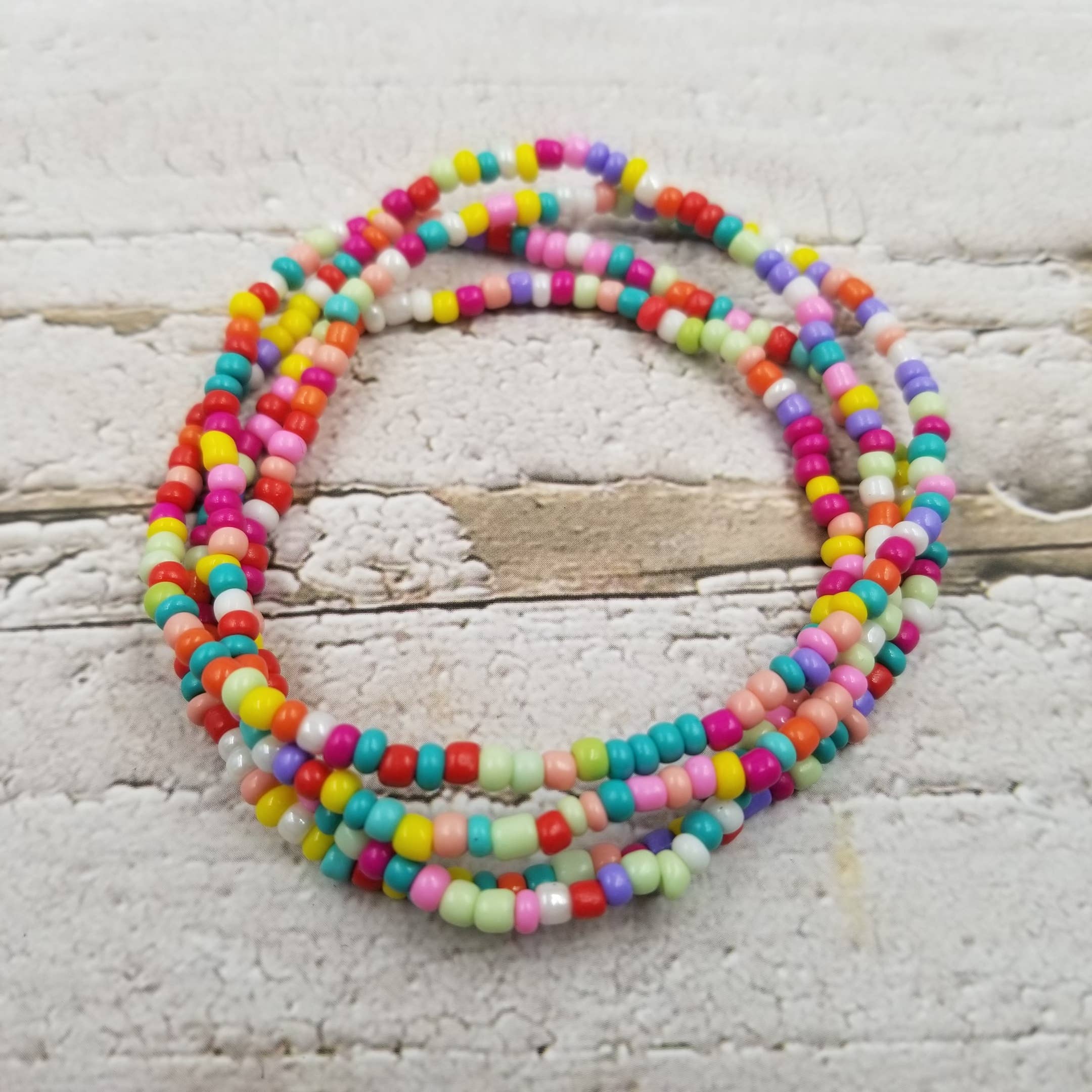 Treasure Wholesale - Wholesale Beaded Bracelet - Handmade Multi Layered Seed Bead Bracelet5