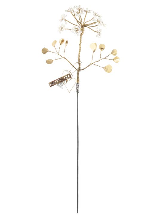 Kralenbloem, wit voor wholesale door Walther & Co.