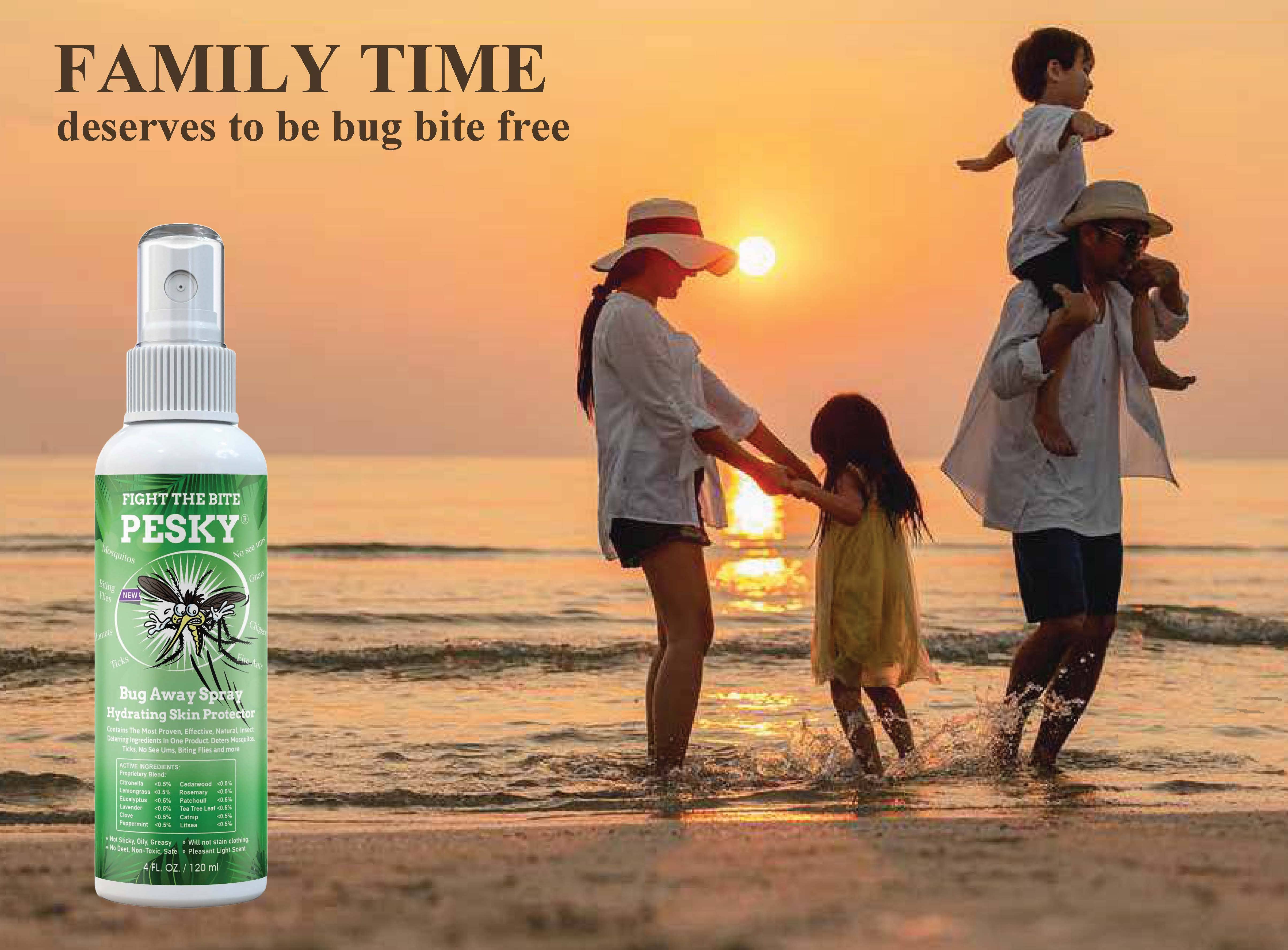 PESKY® Bug Away - Wholesale Insect Repellent - PESKY® Bug Stay Away Spray (2 oz) Plant-Based, DEET-Free 2