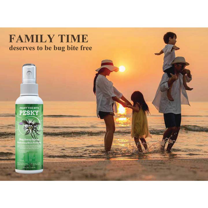 PESKY® Bug Away - Wholesale Insect Repellent - PESKY® Bug Stay Away Spray (2 oz) Plant-Based, DEET-Free 2