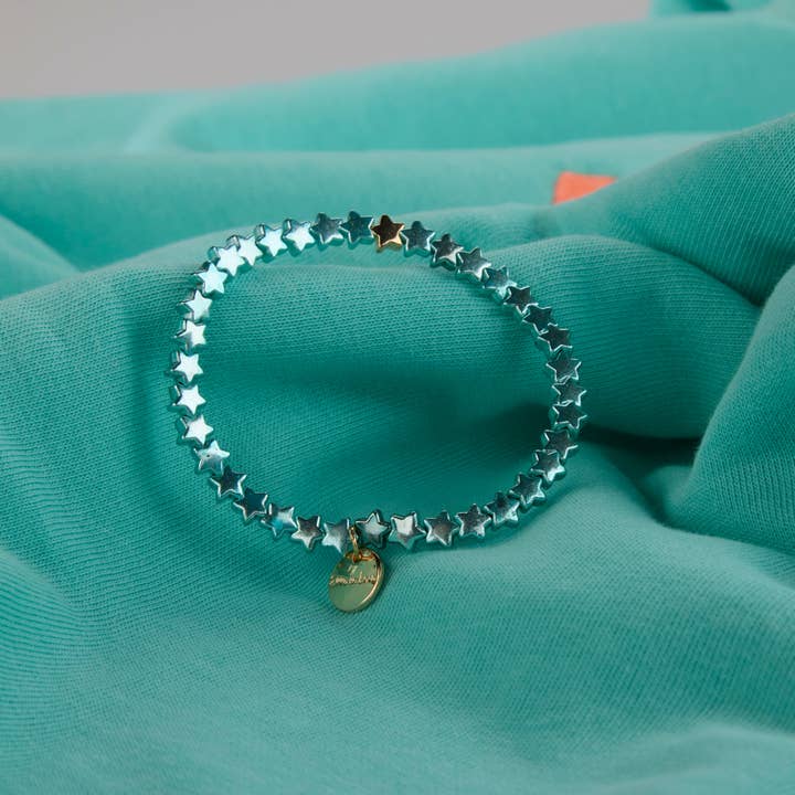 Starlight Ocean Mint armband med stjärnor för wholesale av Ella in Love