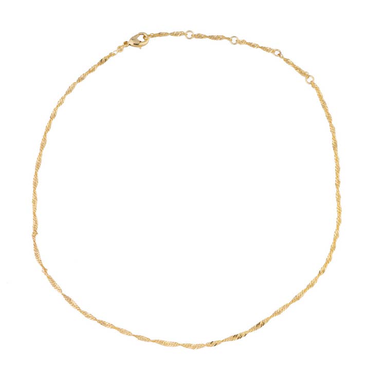 MURGRÖNA KEDJA HALSBAND för wholesale av Emma By Jane