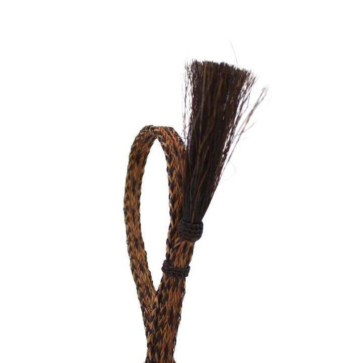 Willow Lane Hat Co. - Wholesale Hat Accessory - Women's - Horsehair Braided Single Tassel Hat Band - Sundown