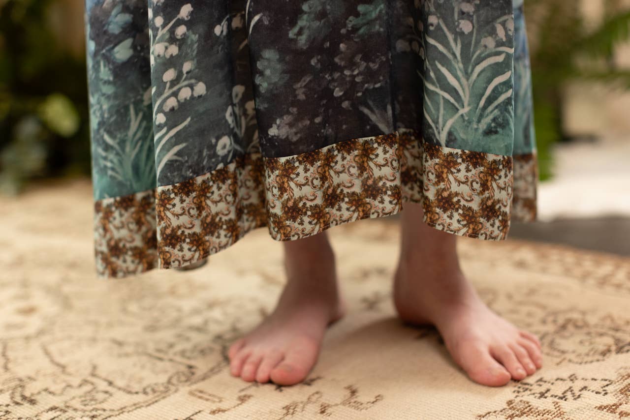 Market of Stars (Worldwide) - Vendita all'ingrosso Vestito - Donna - Teatro dei Sogni Bohéme Abito Lungo Maxi Slip con Cervo11