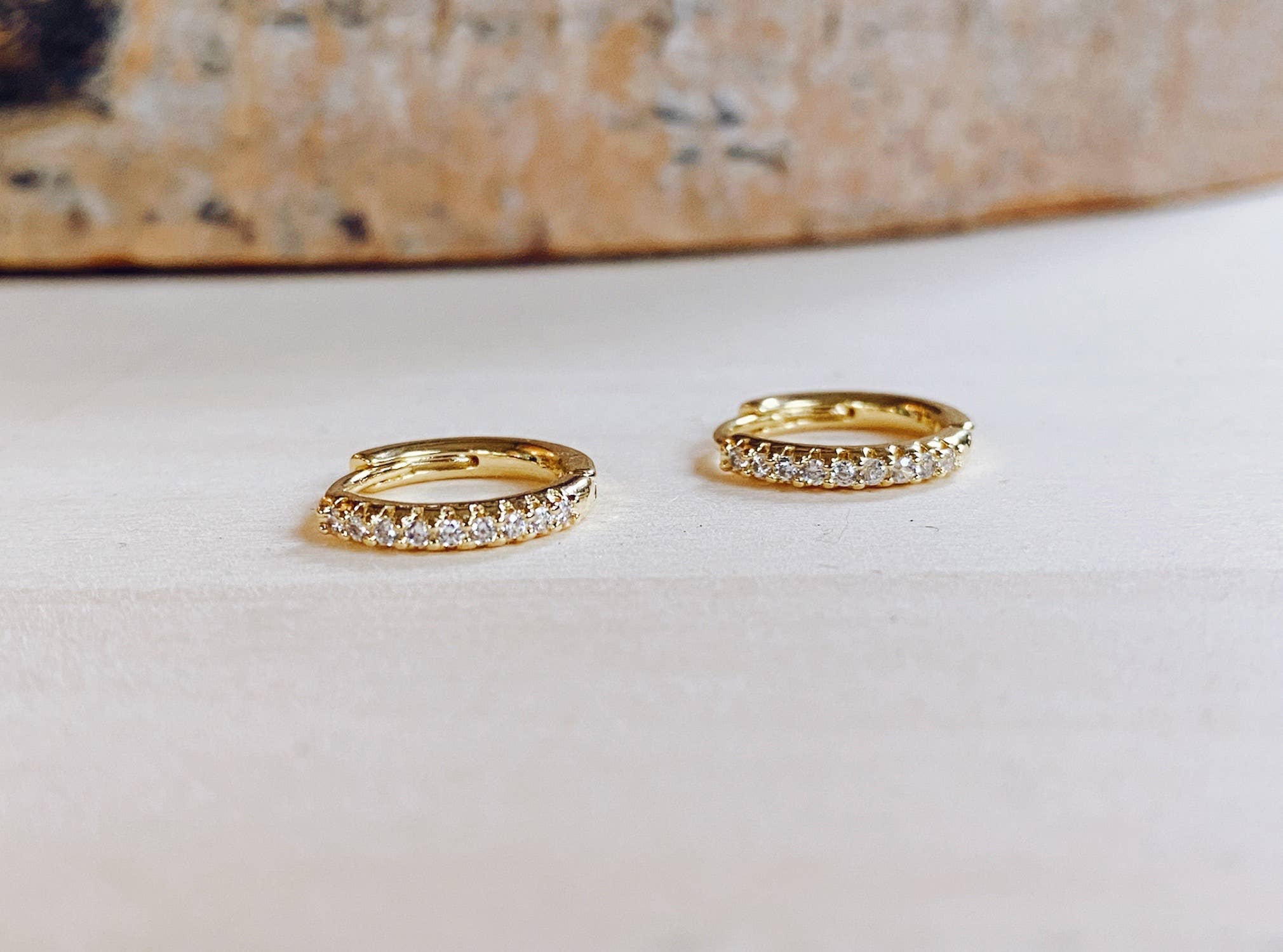 Cecelia Designs Jewelry - Wholesale Huggie Earrings - Gold Plated Lightweight Huggie Earrings 3