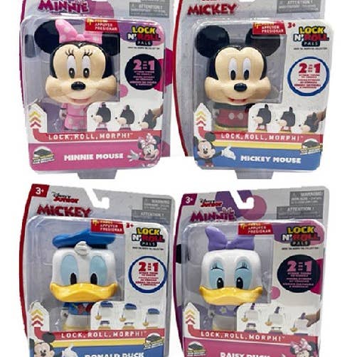 DISNEY LOCK N' ROLL FIGURES WITH BASE ASSORTED for wholesale by Jam'n Products