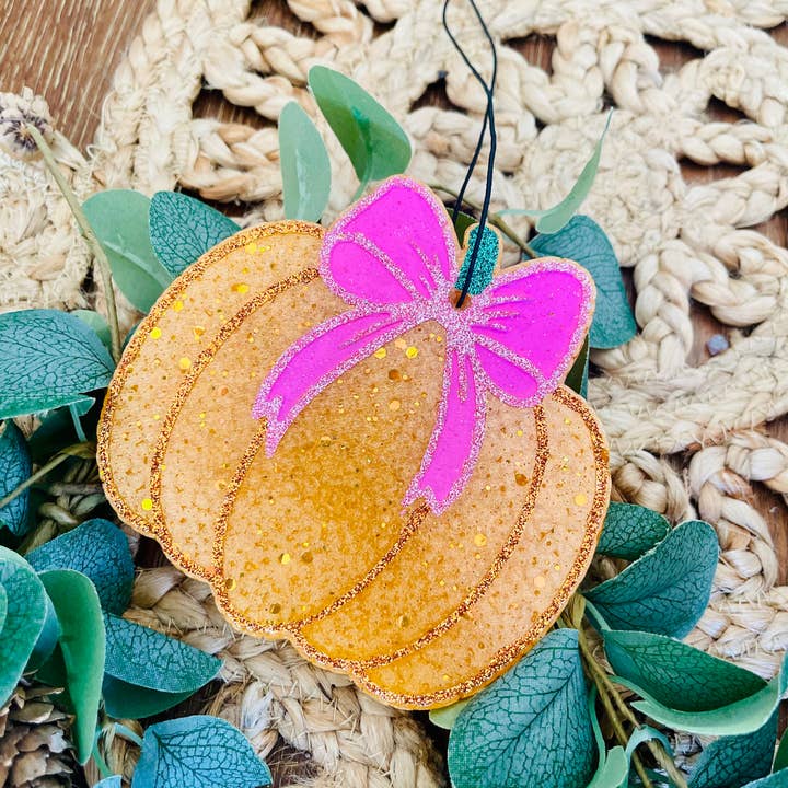 Stay Fresh’ies Air Fresheners - Wholesale Car Freshener - Women's - Bow Pumpkin Car Freshie 0