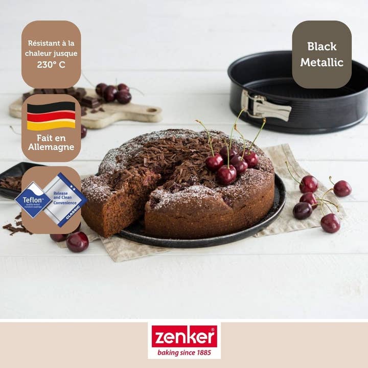 Zenker - Wholesale Baking dish - Zenker Black Metallic 26cm Hinged Tin5