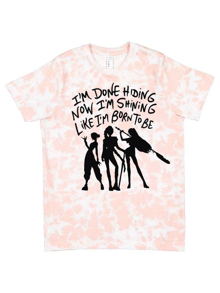 Megan Lee Designs - Wholesale Screen Printed T-Shirt - Kids - Golden Kpop Demon Hunters Huntrix : Toddler Tee