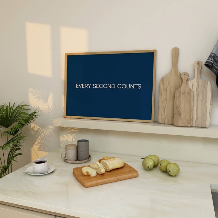 Every Second Counts Print (The Bear) for wholesale by Refined Spaces