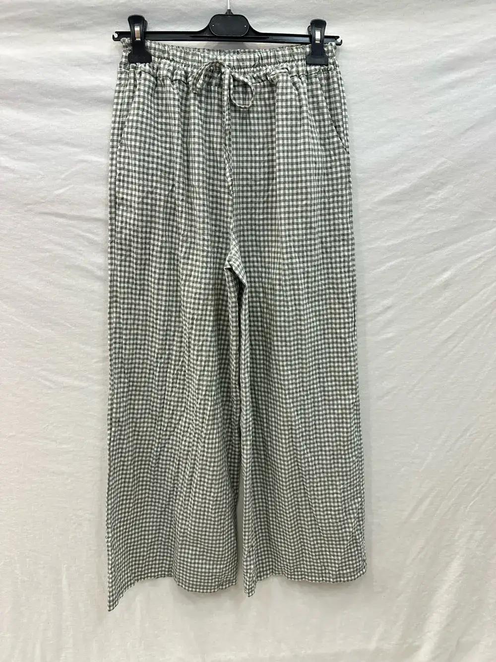 Mimi & Gogo - Wholesale Pants - Women's - Cotton Gingham Pants @5357_PaGazeVichy3