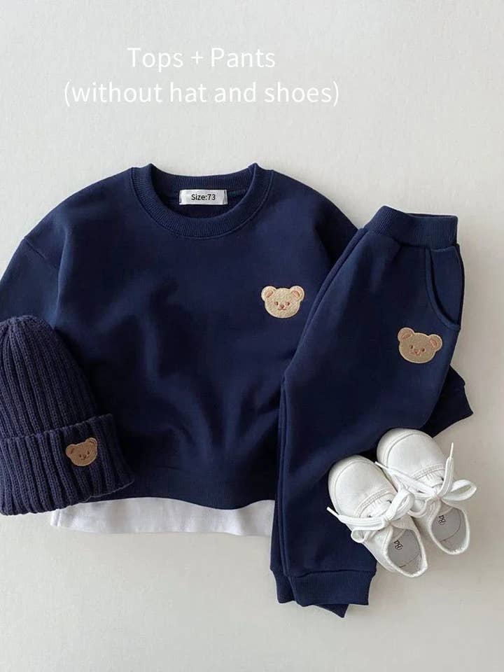 Teddy-Sweat-Set für den Großhandel von Wolfie Kids