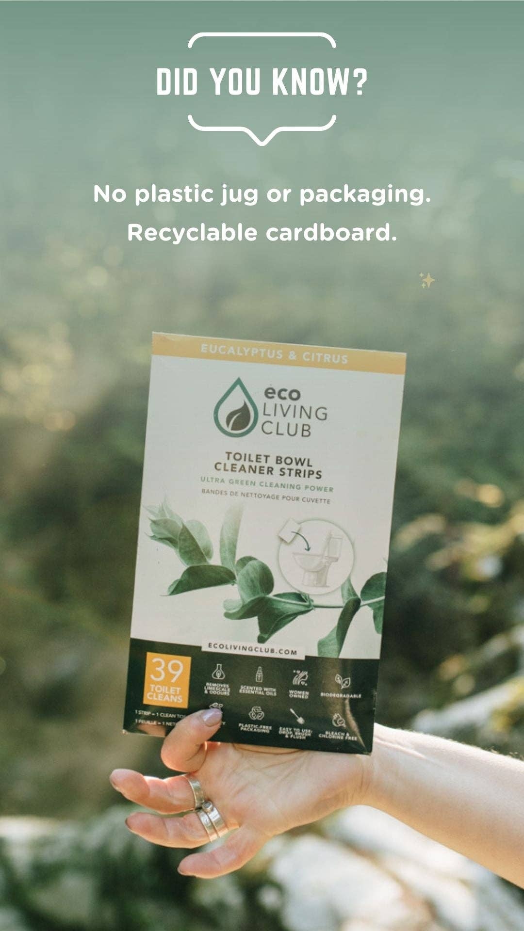 Eco Living Club - Wholesale Toiletreiniger - Eco Living Club Toiletbleekstrips met eucalyptus en citrus4