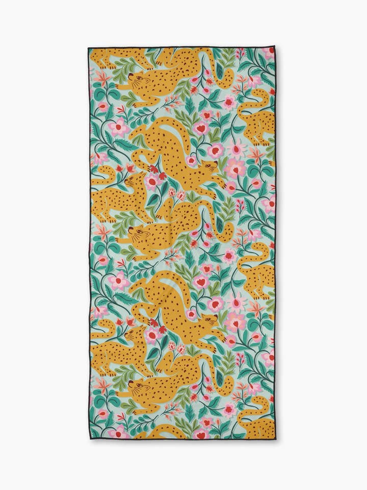 Toalla de Playa Cheetah Haven para venta al por mayor de Geometry