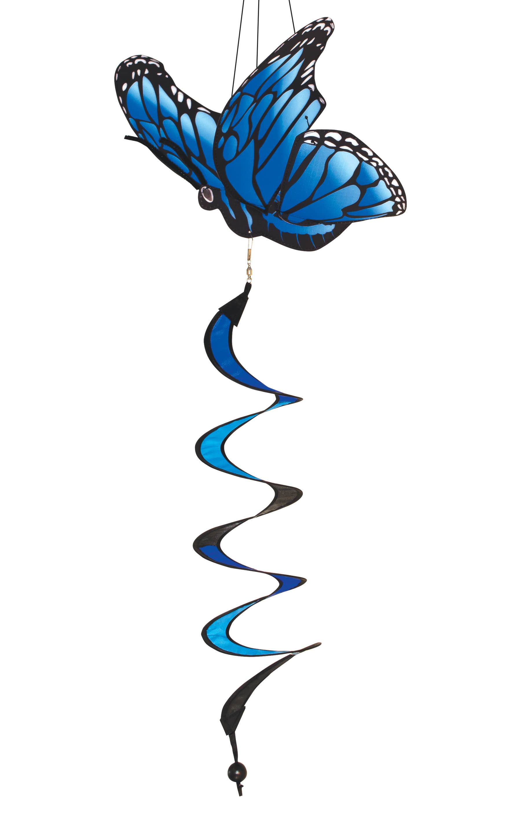 In the Breeze, LLC. - Wholesale Wind Spinner - Blue Morpho Theme Twister0