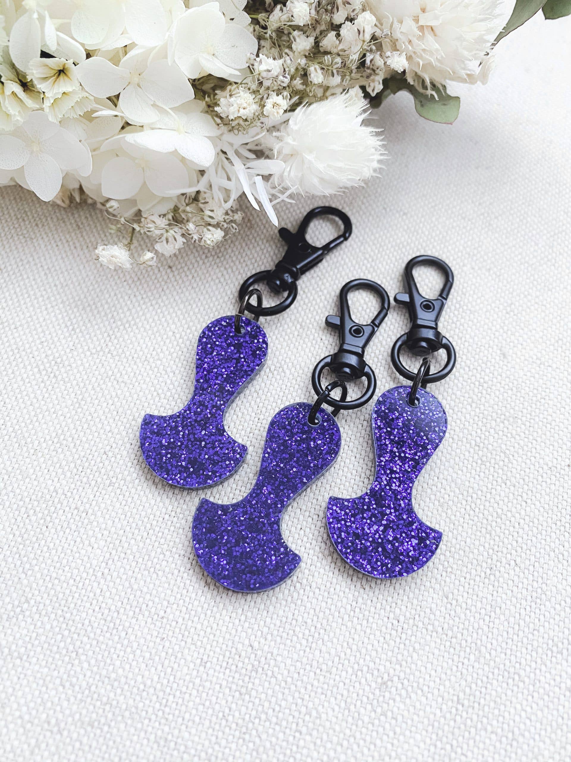 Chuckle & Wood - Wholesale Keychain – Women's - Trolley Tokens - Glitter44