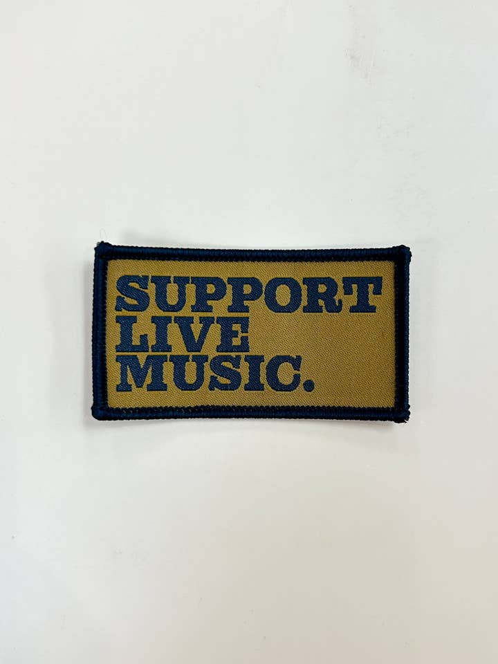 Supporta la patch di musica dal vivo per la vendita all'ingrosso da parte di Summer Tees