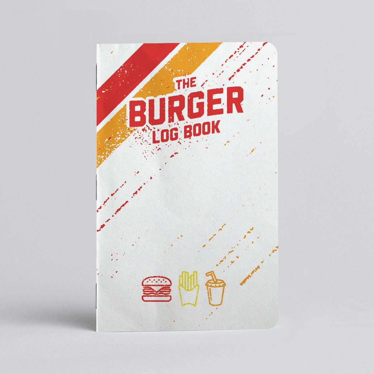 Justin Ryan Books - Wholesale Notebook - Burger Log Book - Two 20-page books - Rate Burger adventures1
