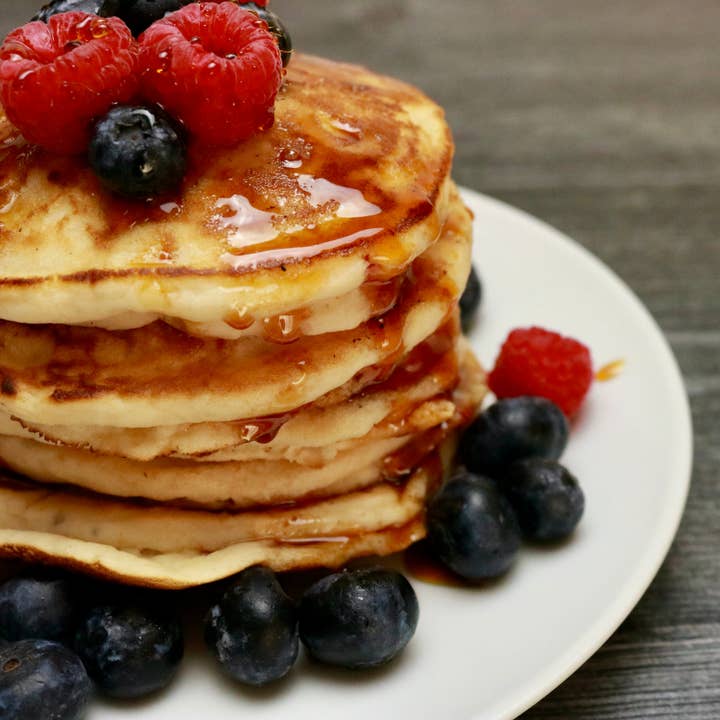 Cotton Creations LLC - Vendita all'ingrosso Preparato per pancake - Miscela vegana per pancake e waffle, 8 oz3