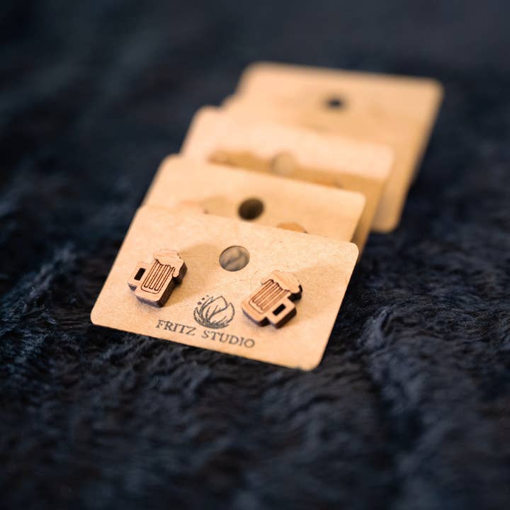 Fritz Studio - Wholesale Dangle Earrings - Pretzel & Pint Collection9