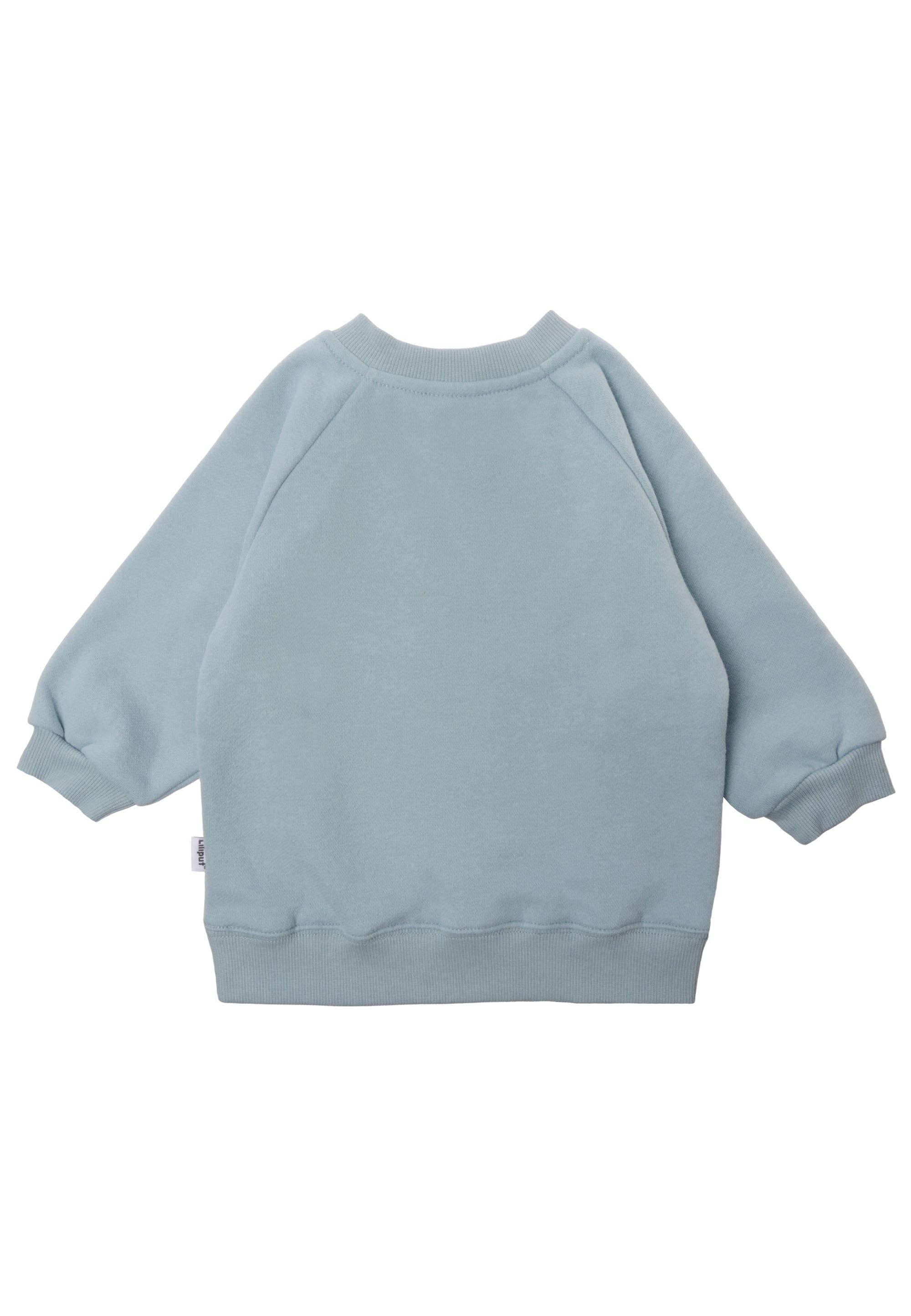 Liliput – Großhandel Mama-Kind-Set – Love Bloom Sweatshirt hellblau Mini and Me Edition6
