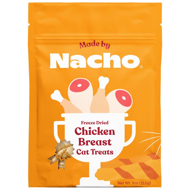 Freeze-Dried Chicken Breast Treats for wholesale by Made By Nacho