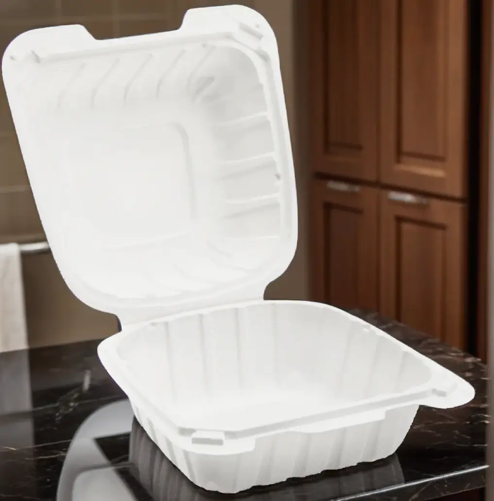 GW Restaurant Supplies – Recipiente para armazenar alimentos por atacado – Caixa Pequena Branca para Arroz para Restaurante 6" 250 Unidades1