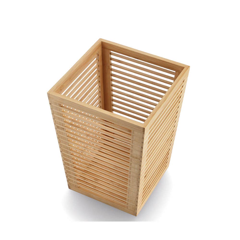 nature Recycle bin, bamboo for wholesale on Faire2