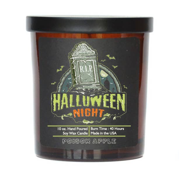 Halloween Night Soy Wax Candle - Halloween Candles for wholesale by Driftless Studios