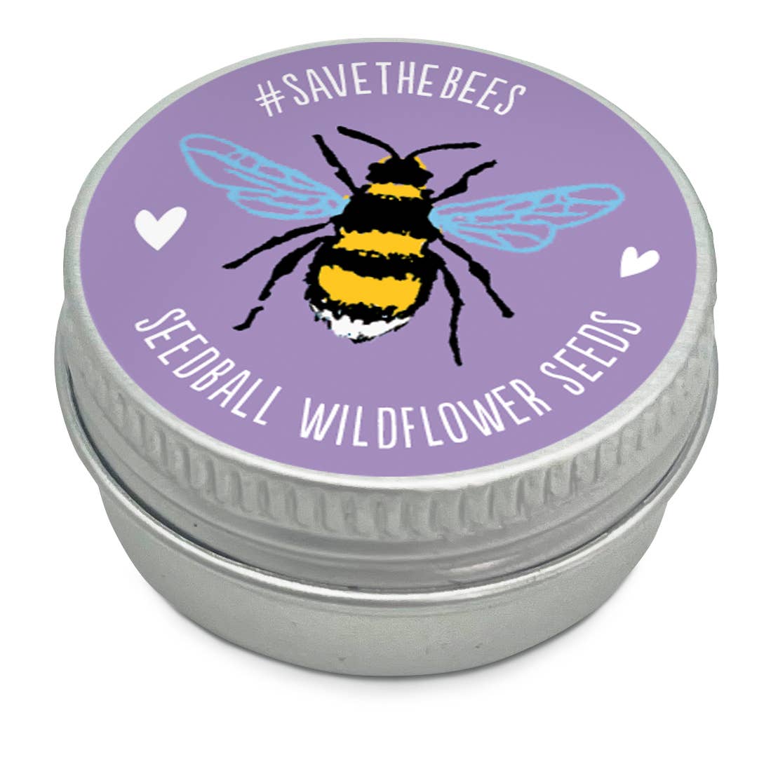 Seedball – wholesale Plant seeds – Mini Seedball Tins #Savethebees2