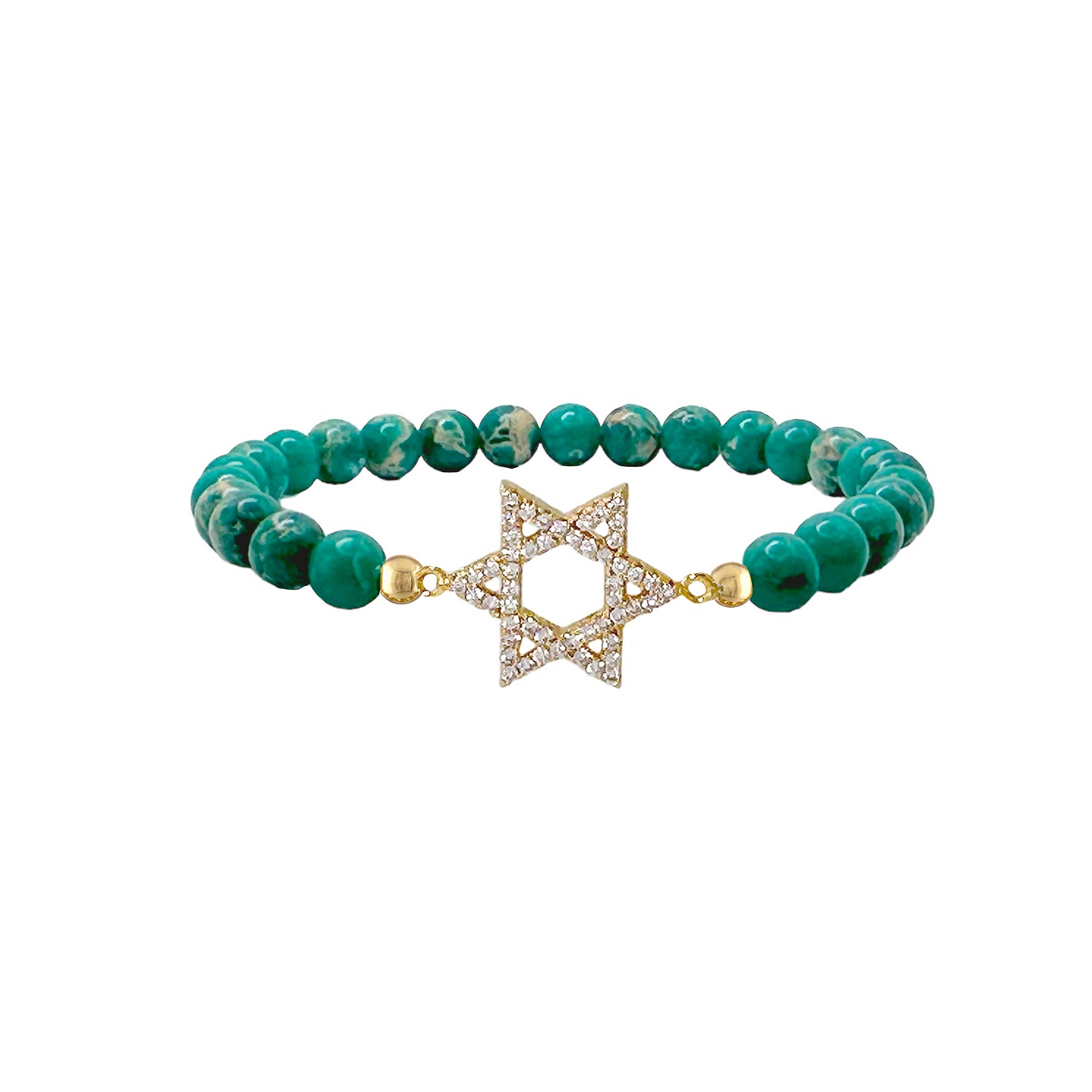 Love, Lisa - Wholesale Beaded Bracelet - Lani Star of David Bracelet3