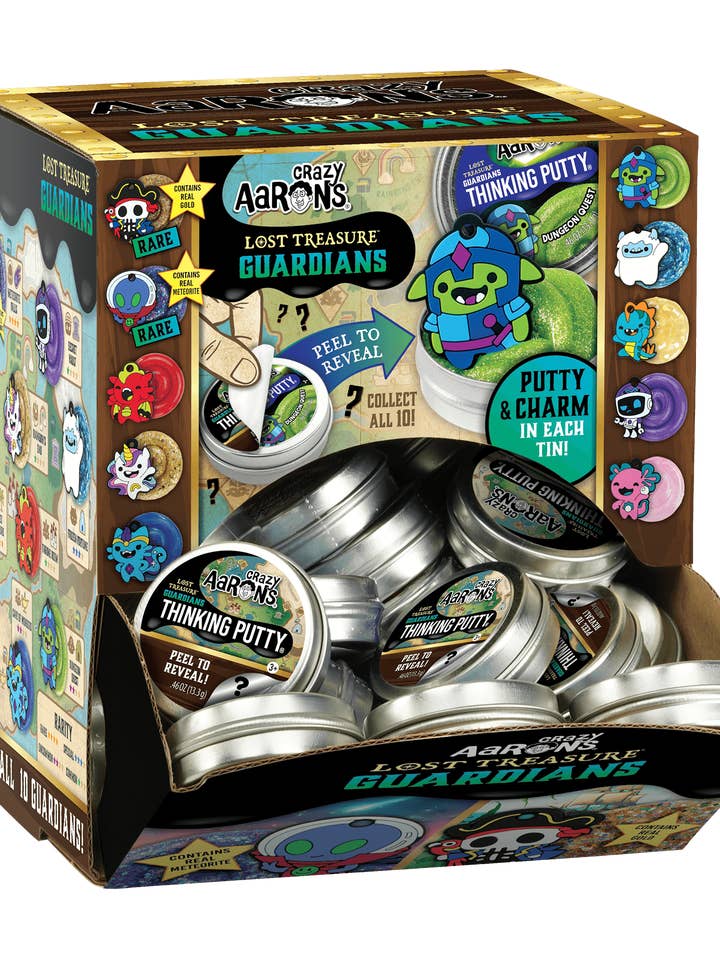 Lost Treasure Guardians 60 Count 2" Tin Asst. for wholesale by Crazy Aaron's