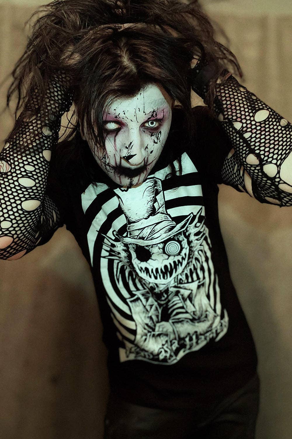 vampirefreaks – Engroshandel T-shirt med print - Unisex – Skør som en hattemager T-shirt [Flere stilarter tilgængelige]6