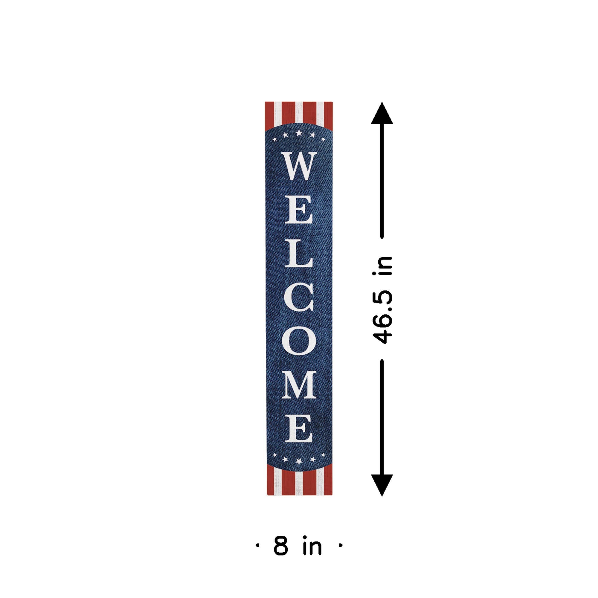 Sincere Surroundings - Wholesale Bord/bordje - Welcome Stripes Denim - Verandaplanken3