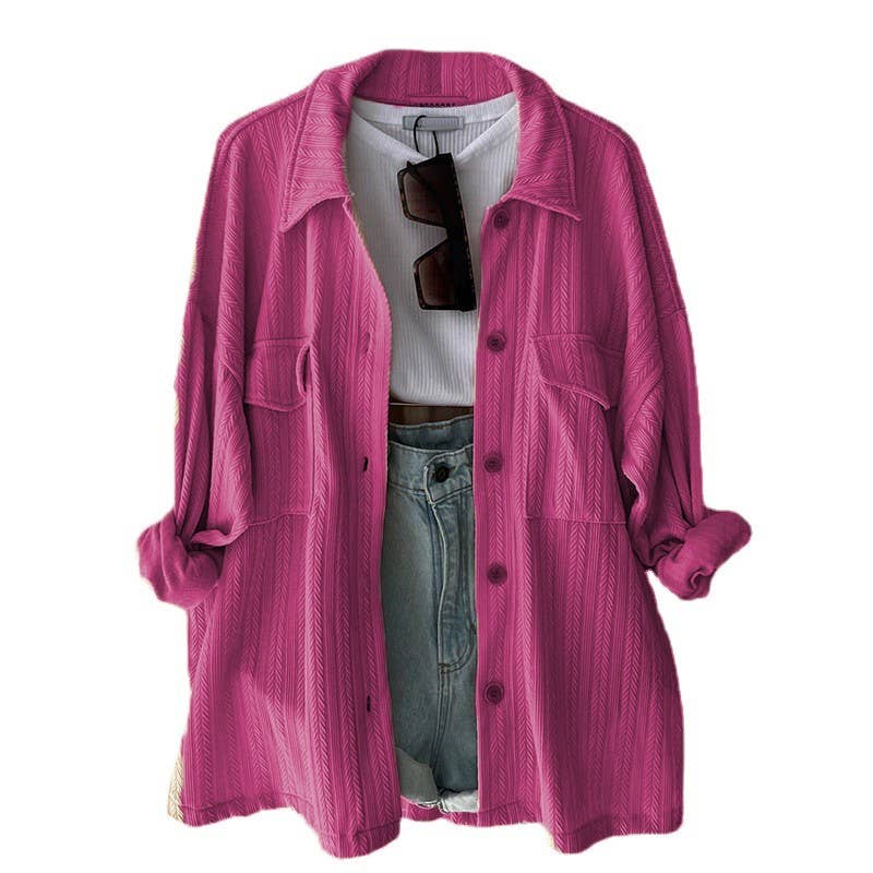 Miss Sparkling - Wholesale Button Down Shirt - Women's -  Button Down Shirt - Top Only Design5