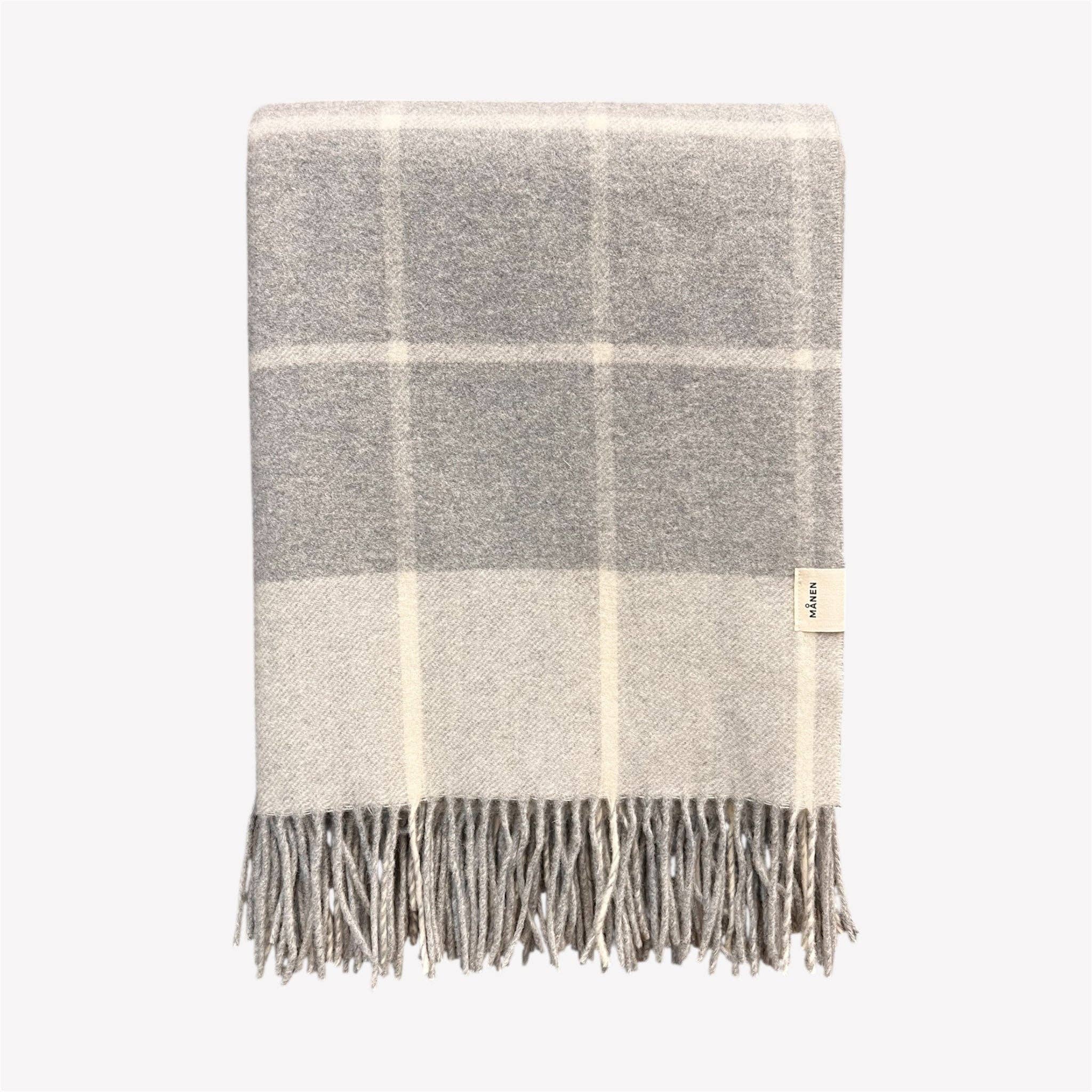 MÅNEN - Wholesale Throw Blanket - Ceiling Squared Gray/Light Gray0