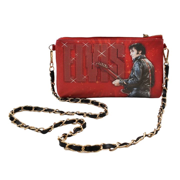 MID-SOUTH PRODUCTS - Wholesale Crossbody Bag - Women's - Elvis Purse - 68' Name w/ Chain1