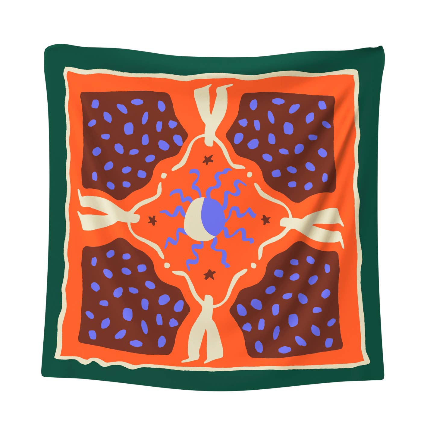 STUDIO ARDE - Wholesale Scarf - Women's - Medium RITUAL Scarf / 100% Silk Twill Capsule0