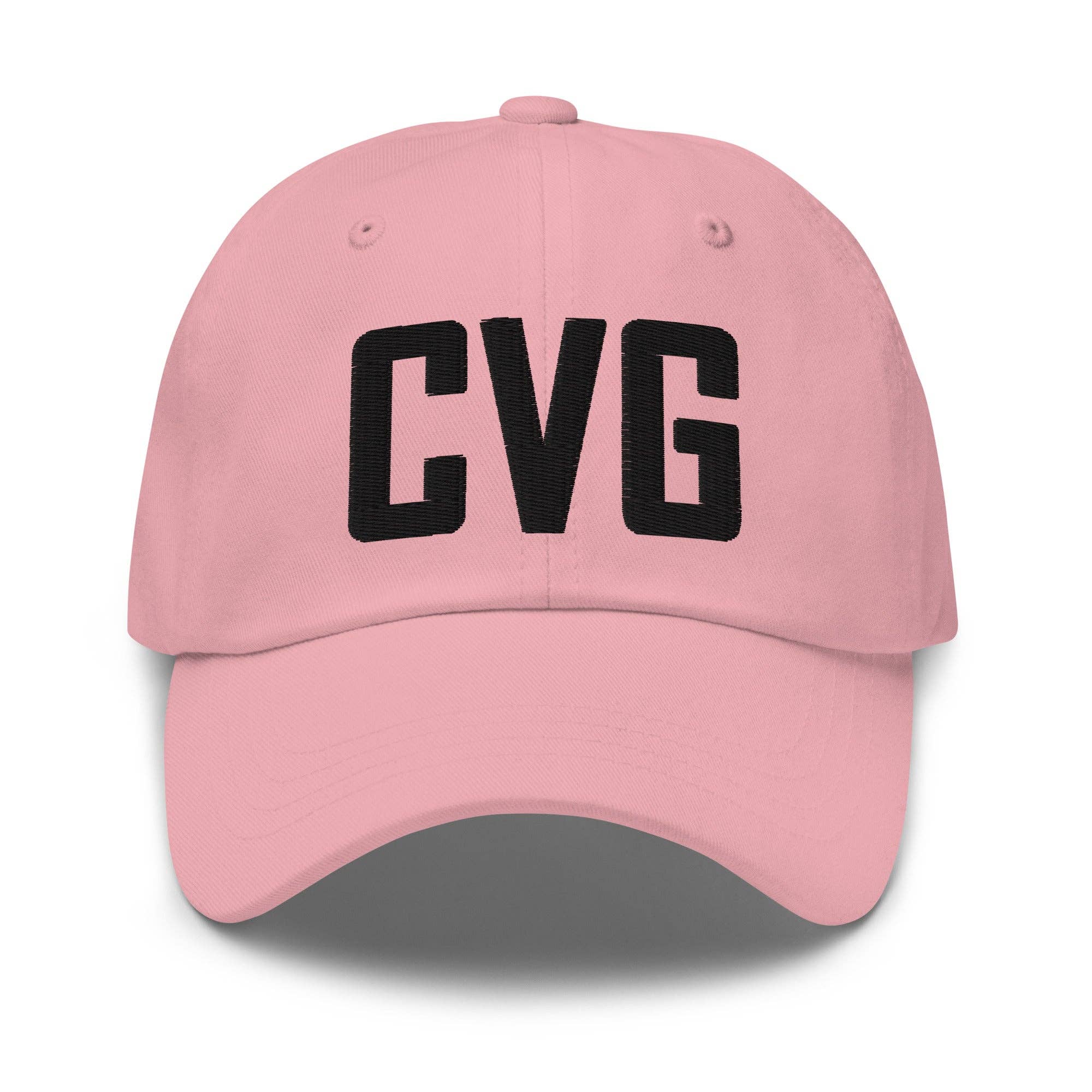 CRE PYT - Vente Casquette de baseball – unisexe - Casquette de papa brodée avec le code aéroport CVG Kentucky8