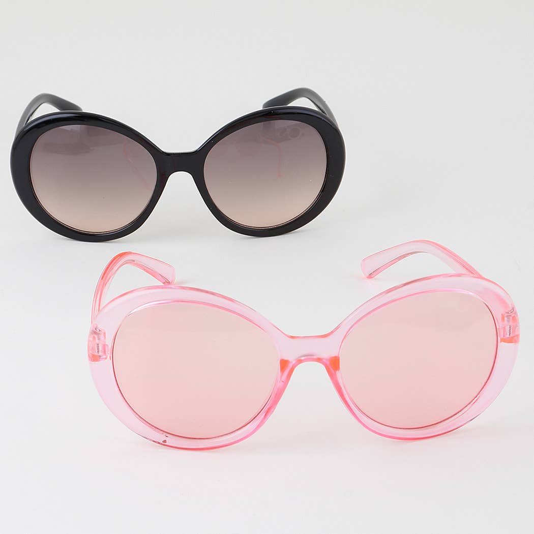 MIX Modern Bright Round Sunglasses for wholesale on Faire3