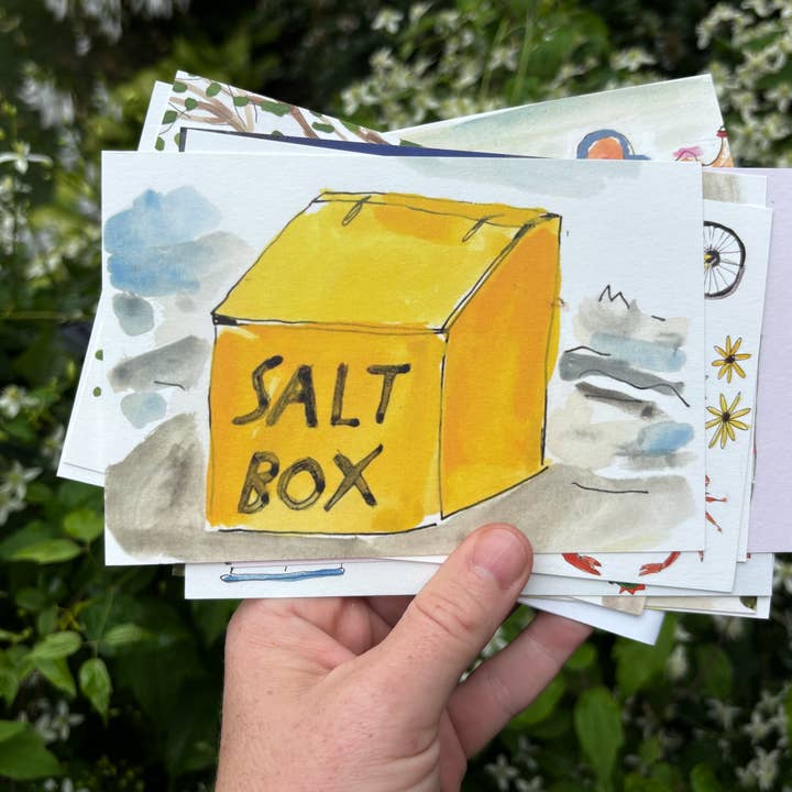 ELIZABETH GRAEBER art + illustration - Wholesale Postcard Set - Baltimore postcard pack9